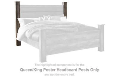 Wynnlow Queen/King Poster Headboard Posts