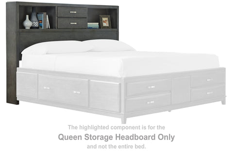 Caitbrook Queen Storage Headboard