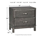 Caitbrook California King Storage Bed with 8 Storage Drawers with Mirrored Dresser, Chest and 2 Nightstands