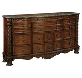 North Shore King Panel Bed with Dresser