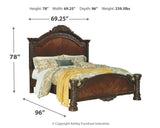 North Shore Queen Panel Bed