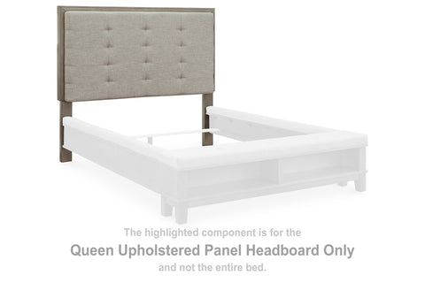 Hallanden Queen Upholstered Panel Headboard