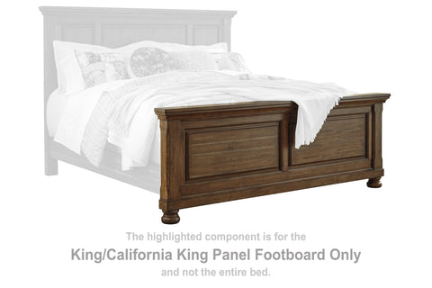 Flynnter King/California King Panel Footboard