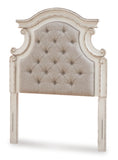 Realyn Twin Upholstered Panel Headboard