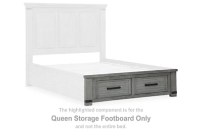 Russelyn Queen Storage Footboard