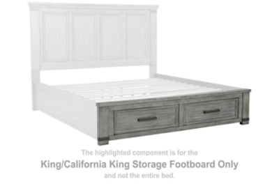 Russelyn King/California King Storage Footboard