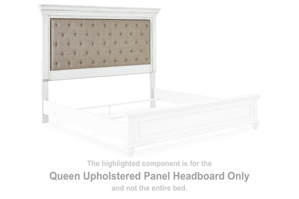 Kanwyn Queen Upholstered Panel Headboard