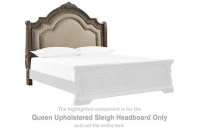 Charmond Queen Upholstered Sleigh Headboard