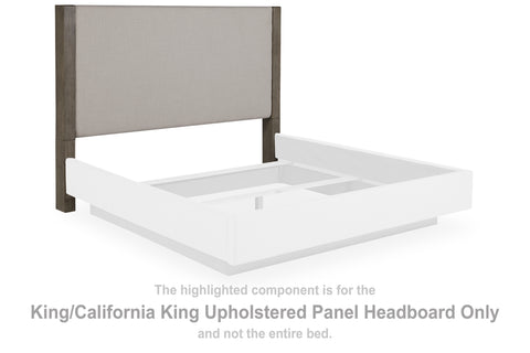 Anibecca King/California King Upholstered Panel Headboard