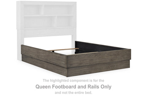 Anibecca Queen Footboard and Rails