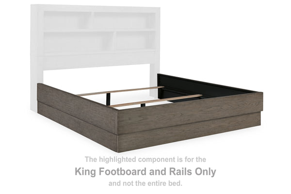 Anibecca King Footboard and Rails