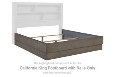 Anibecca California King Footboard with Rails