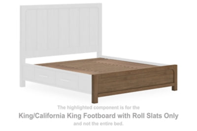 Cabalynn King/California King Footboard with Roll Slats