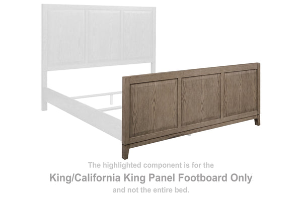 Chrestner King/California King Panel Footboard