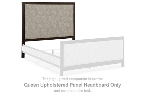 Burkhaus Queen Upholstered Panel Headboard