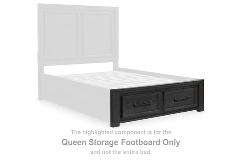 Foyland Queen Storage Footboard