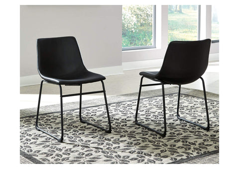 Centiar Black Dining Chair (Set of 2)