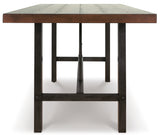 Kavara Counter Height Dining Table and 4 Barstools and Bench