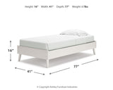 Aprilyn Twin Platform Bed with Dresser, Chest and 2 Nightstands