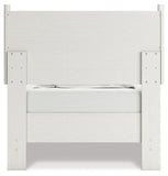 Aprilyn Twin Panel Bed with Dresser, Chest and Nightstand