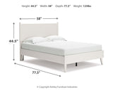 Aprilyn Full Panel Bed with Dresser