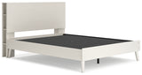 Aprilyn Queen Bookcase Bed with Dresser and 2 Nightstands