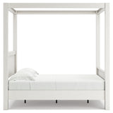 Aprilyn Full Canopy Bed with Dresser, Chest and 2 Nightstands