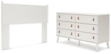 Aprilyn Queen Panel Headboard with Dresser