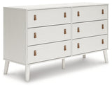 Aprilyn Queen Panel Bed with Dresser