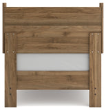 Aprilyn Twin Panel Bed with Dresser