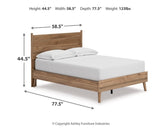 Aprilyn Full Panel Bed with Dresser