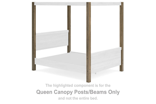 Aprilyn Queen Canopy Posts/Beams