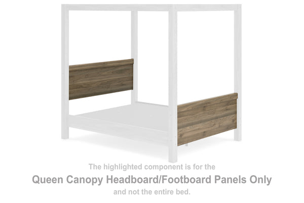 Aprilyn Queen Canopy Headboard/Footboard Panels