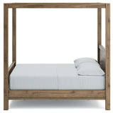 Aprilyn Full Canopy Bed with Dresser