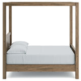 Aprilyn Full Canopy Bed with Dresser and Chest