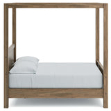 Aprilyn Full Canopy Bed with Dresser, Chest and 2 Nightstands