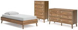 Aprilyn Twin Platform Bed with Dresser and Chest