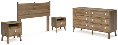 Aprilyn Full Panel Headboard with Dresser and 2 Nightstands