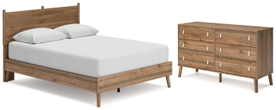 Aprilyn Queen Panel Bed with Dresser