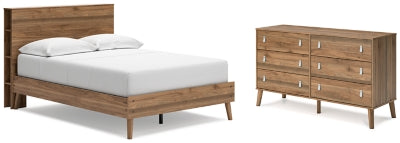 Aprilyn Full Bookcase Bed with Dresser