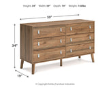 Aprilyn Full Canopy Bed with Dresser, Chest and 2 Nightstands