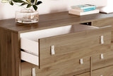 Aprilyn Twin Panel Headboard with Dresser, Chest and 2 Nightstands