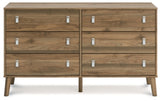 Aprilyn Twin Panel Bed with Dresser