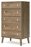 Aprilyn Twin Platform Bed with Dresser, Chest and Nightstand