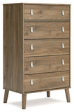 Aprilyn Twin Panel Headboard with Dresser, Chest and Nightstand