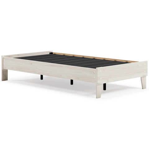 Socalle Twin Platform Bed with 2 Nightstands