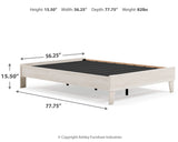 Socalle Full Platform Bed