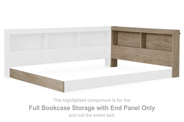 Oliah Full Bookcase Storage with End Panel