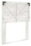 Shawburn Twin Crossbuck Panel Headboard