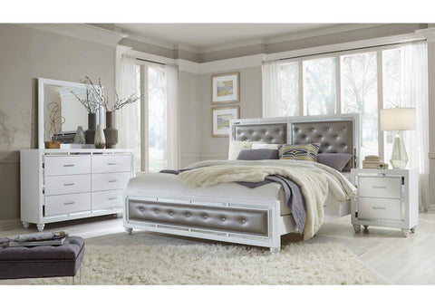 White Mackenzie Queen Bed